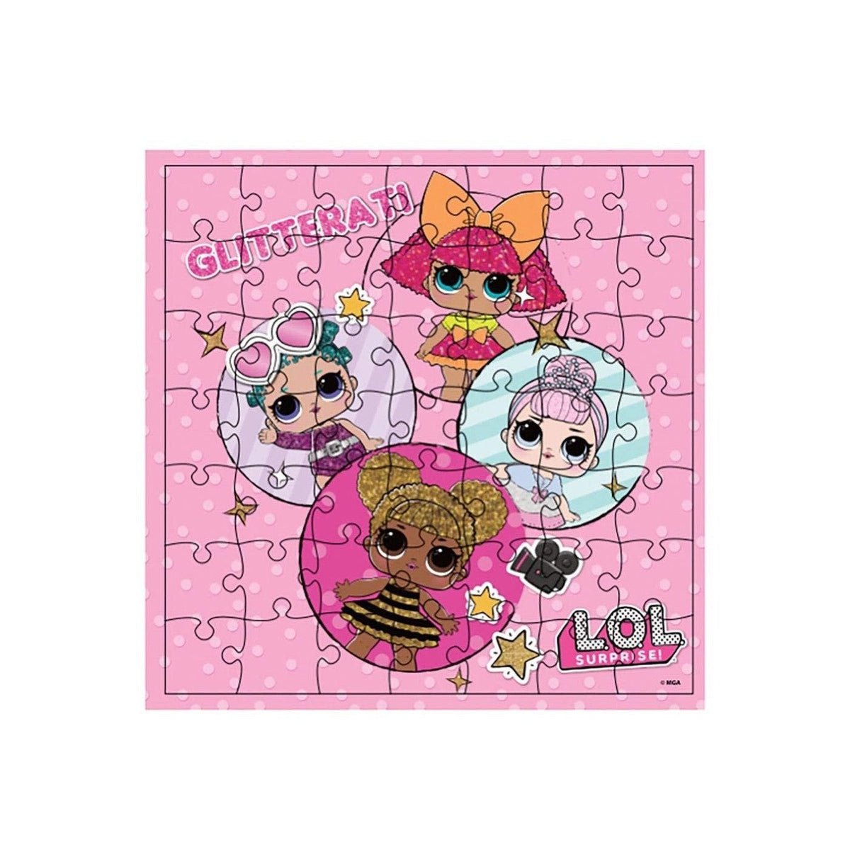 Spin Master L.O.L. Presenečenje!: Glitterati - paket 3 sestavljank (49 kosov x3) (20114662)