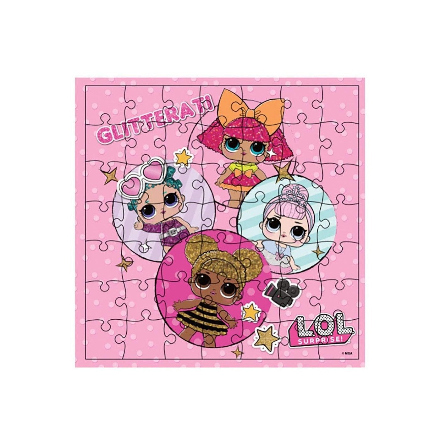 Spin Master L.O.L. Presenečenje!: Glitterati - paket 3 sestavljank (49 kosov x3) (20114662)