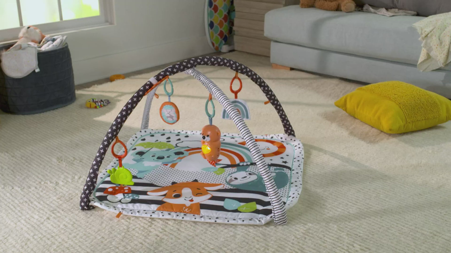 Fisher-Price - 3-1 Igralna podloga z igralnim lokom (HBP41)