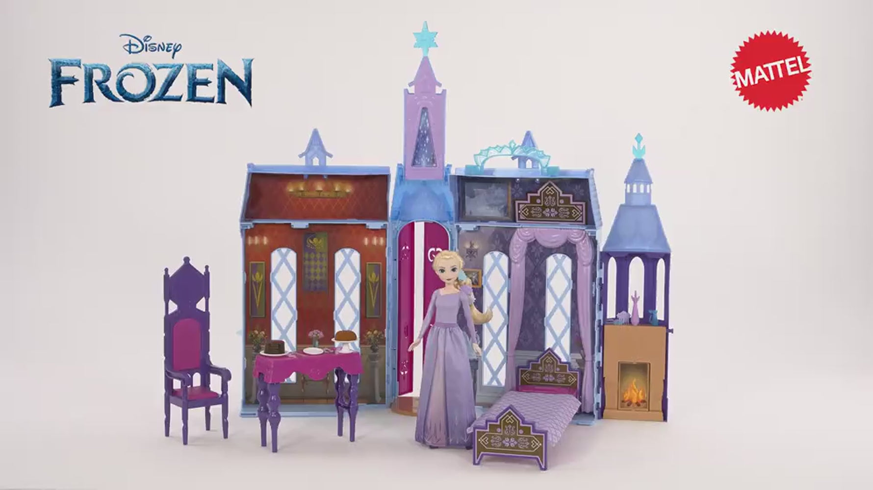 Mattel Disney Frozen - Elsina Arendelle Castle (HLW61)