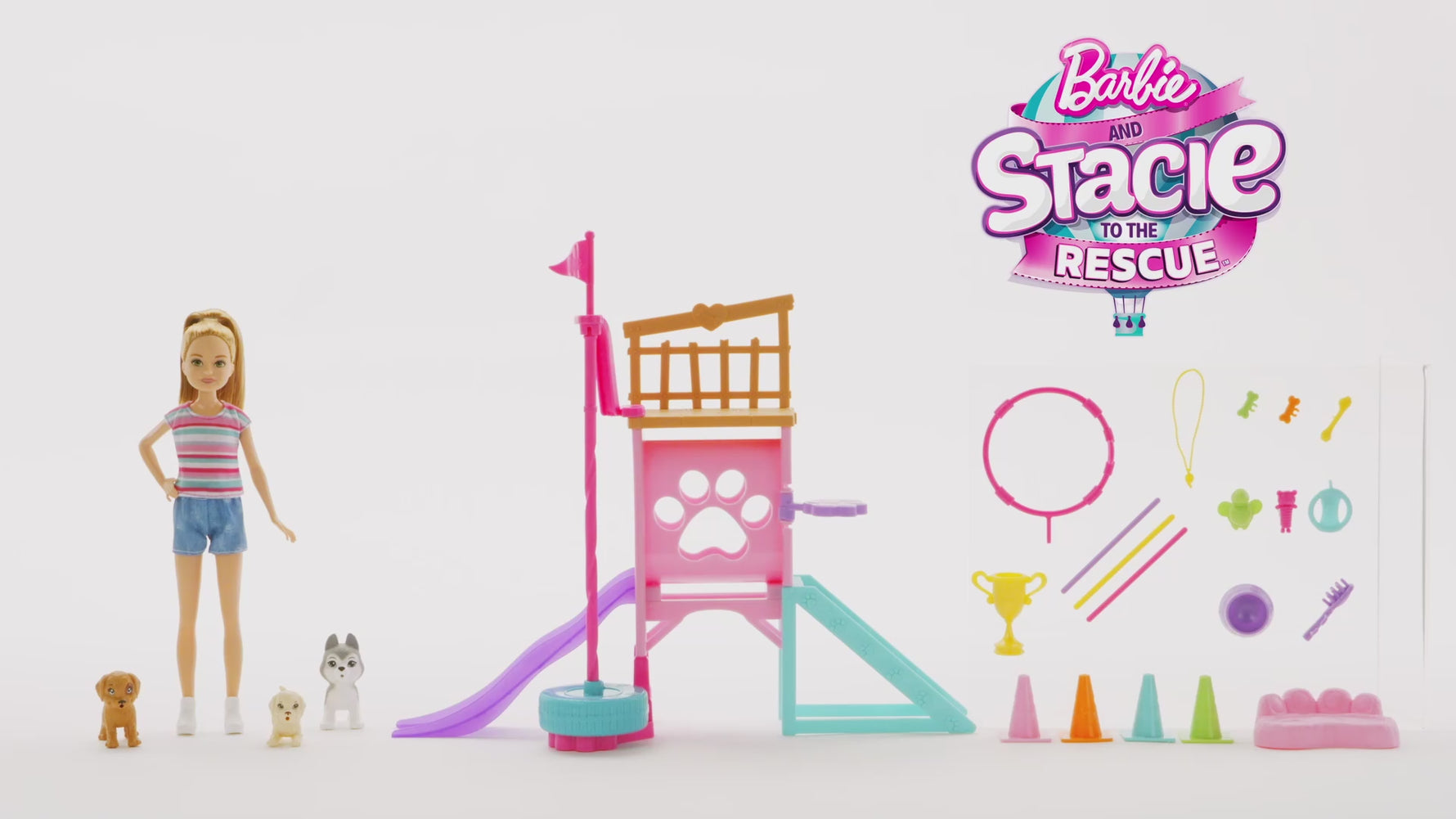 Mattel Barbie - Lutka in komplet za igro (HRM10)