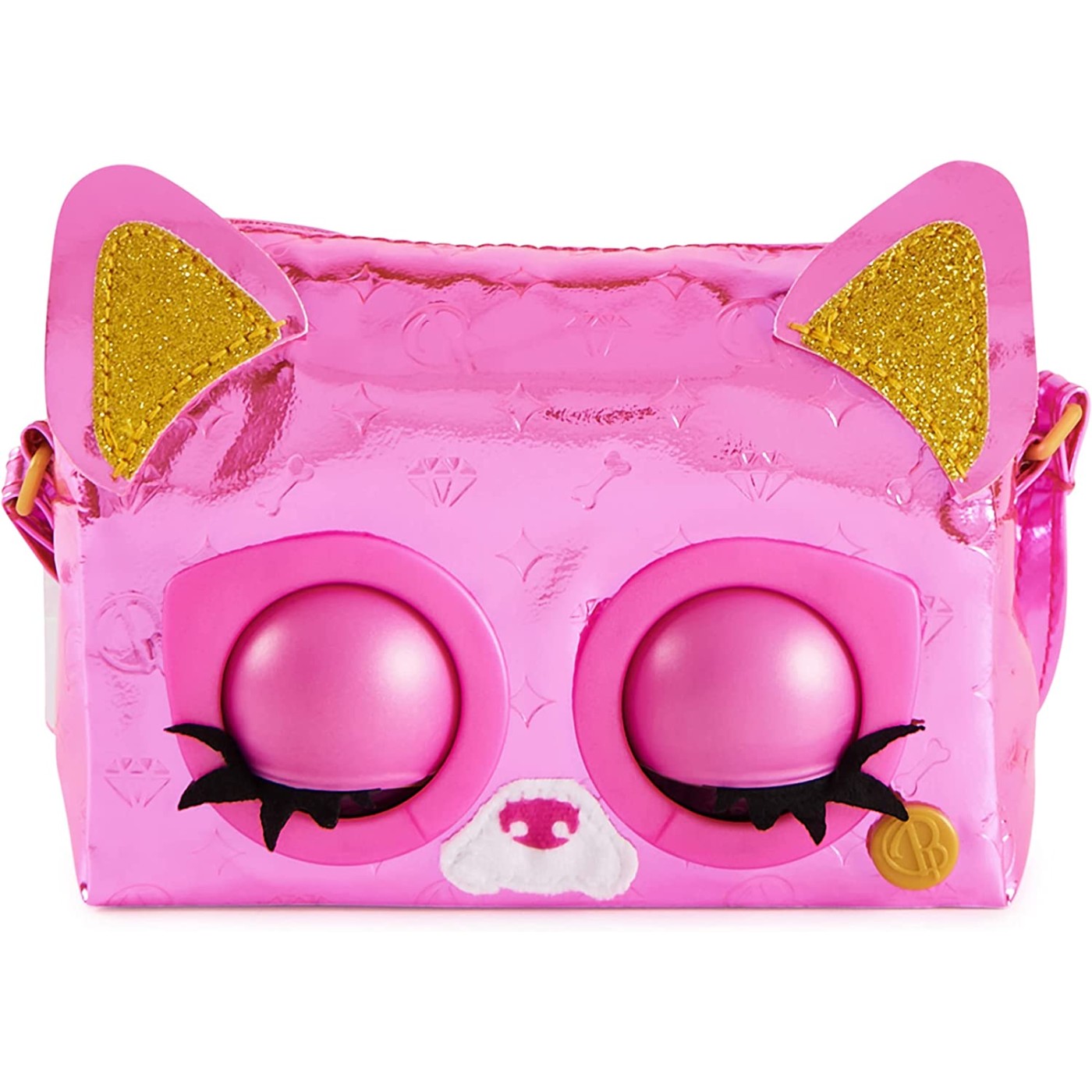 Spin Master Purse Pets: Torba Metallic Magic - Flashy Frenchie (6065589)