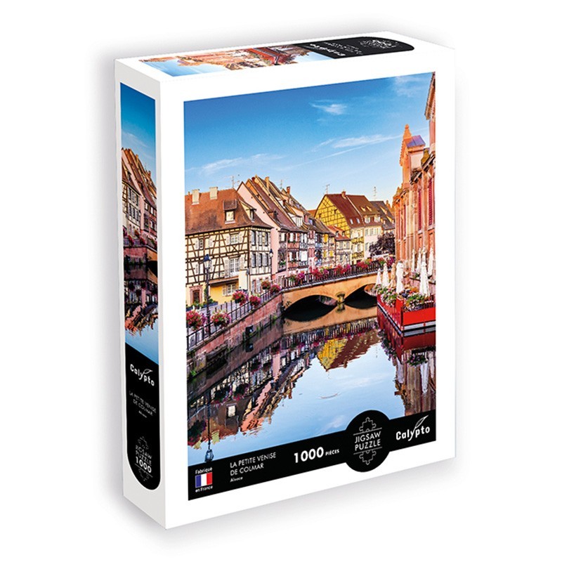 Puzzle 1000 kosov - La Petite Venise De Colmar - Alsace