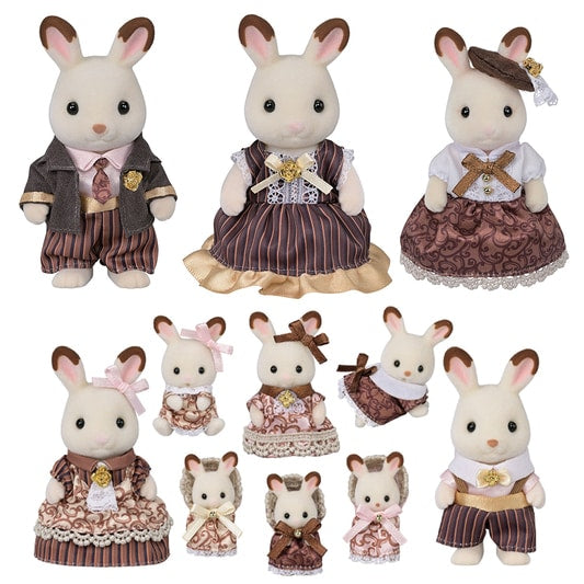 Sylvanian Families – Jubilejni set družine čokoladnih zajčkov