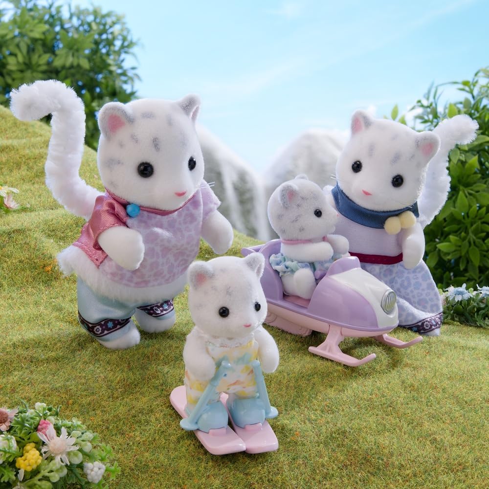 Sylvanian Families – Družina snežnega leoparda 5814