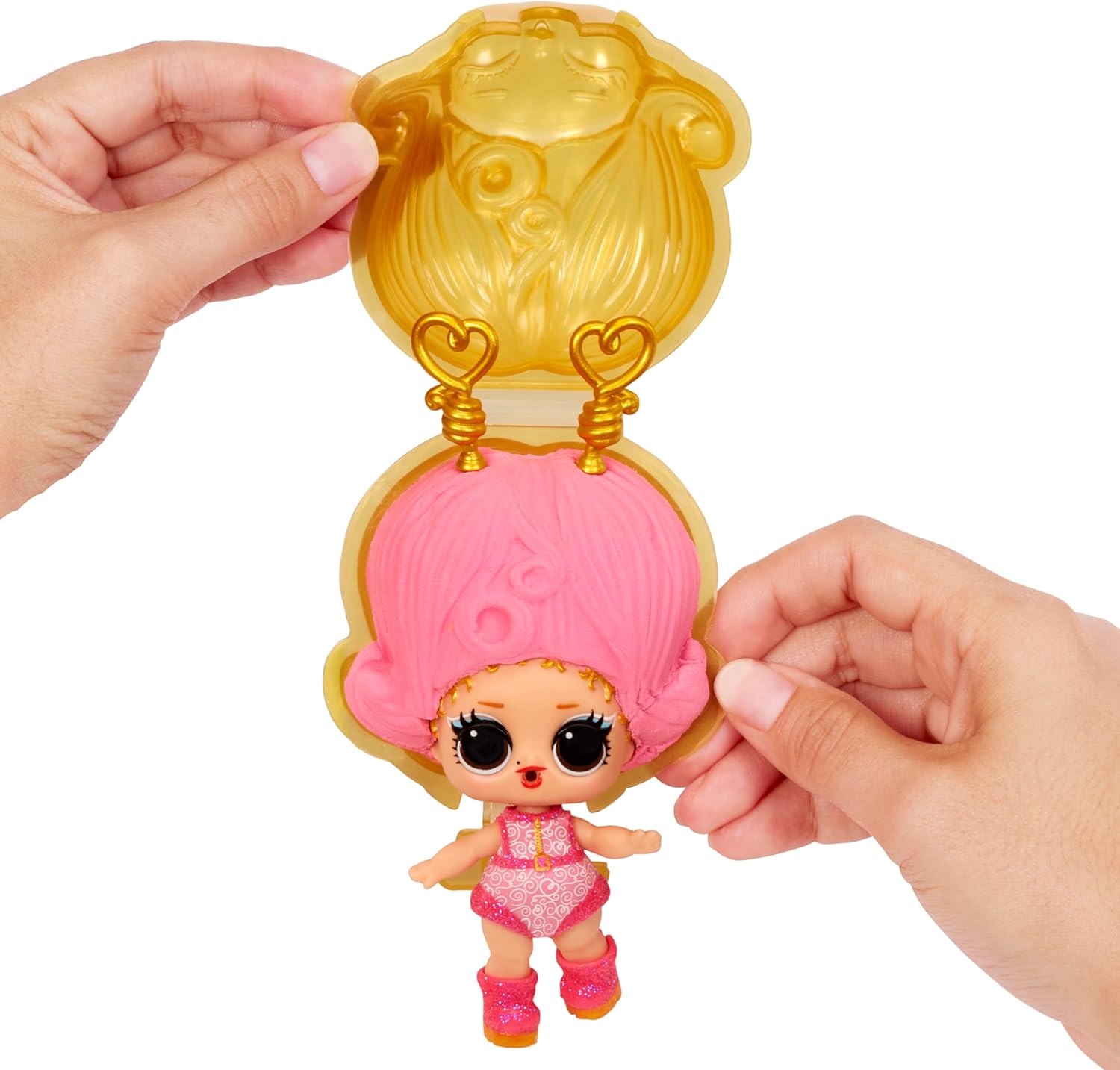 L.O.L. Surprise! Squish Sand Magic Hair Tots z zbirateljsko lutko – Lutke s čarobnim peskom za lase