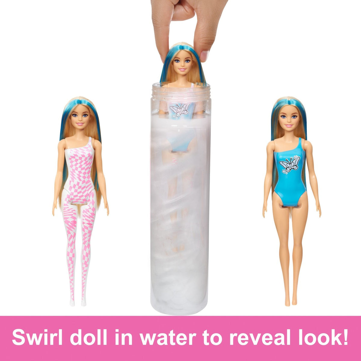 Mattel Barbie - Barvna odkritje mavrična serija lutk (HRK06)