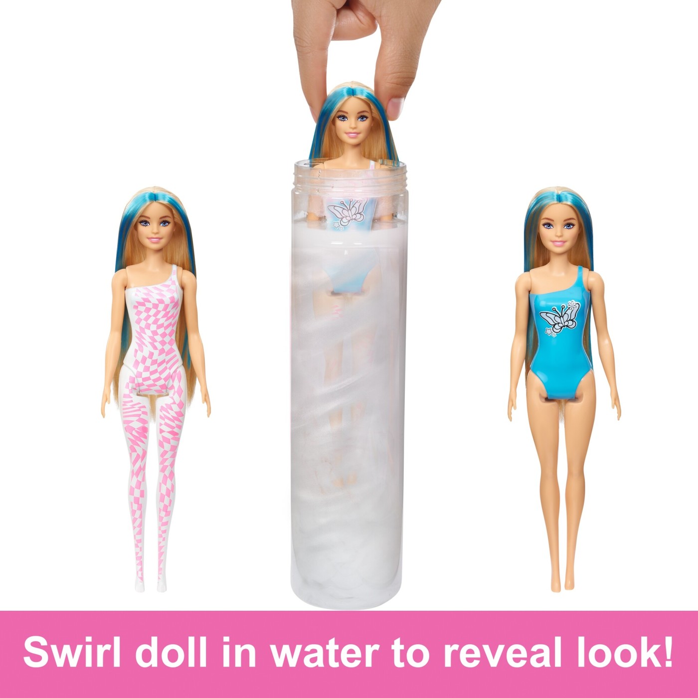 Mattel Barbie - Barvna odkritje mavrična serija lutk (HRK06)