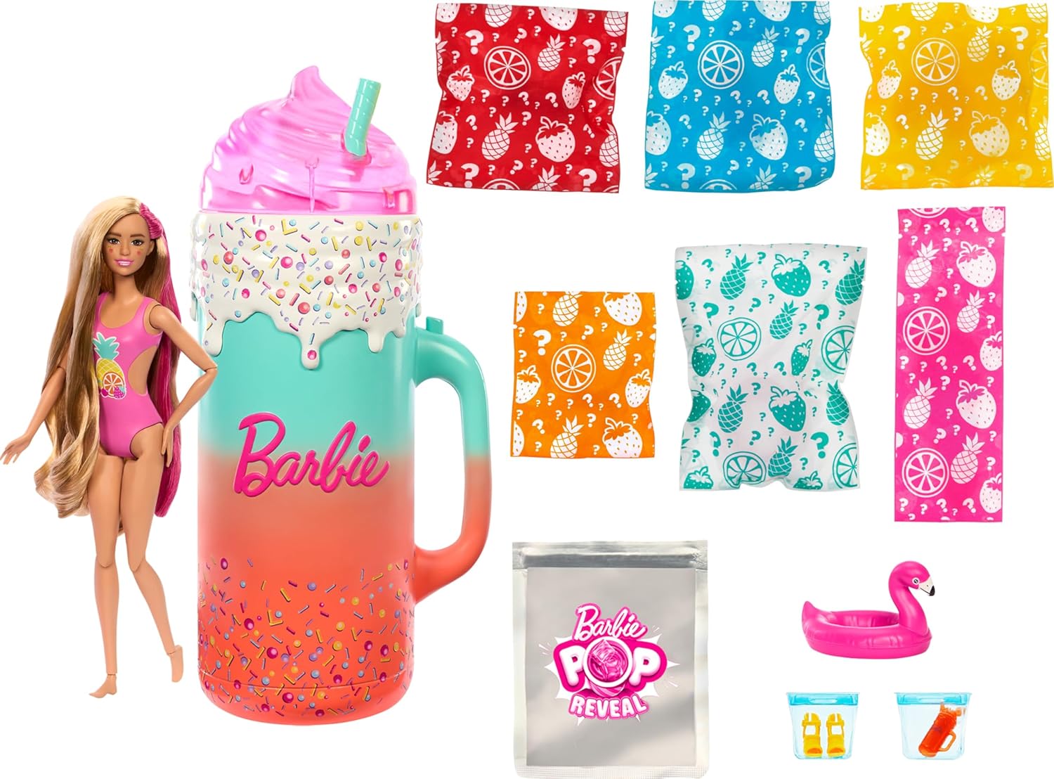 Mattel Barbie - Darilni set Rise & Surprise (HRK57)