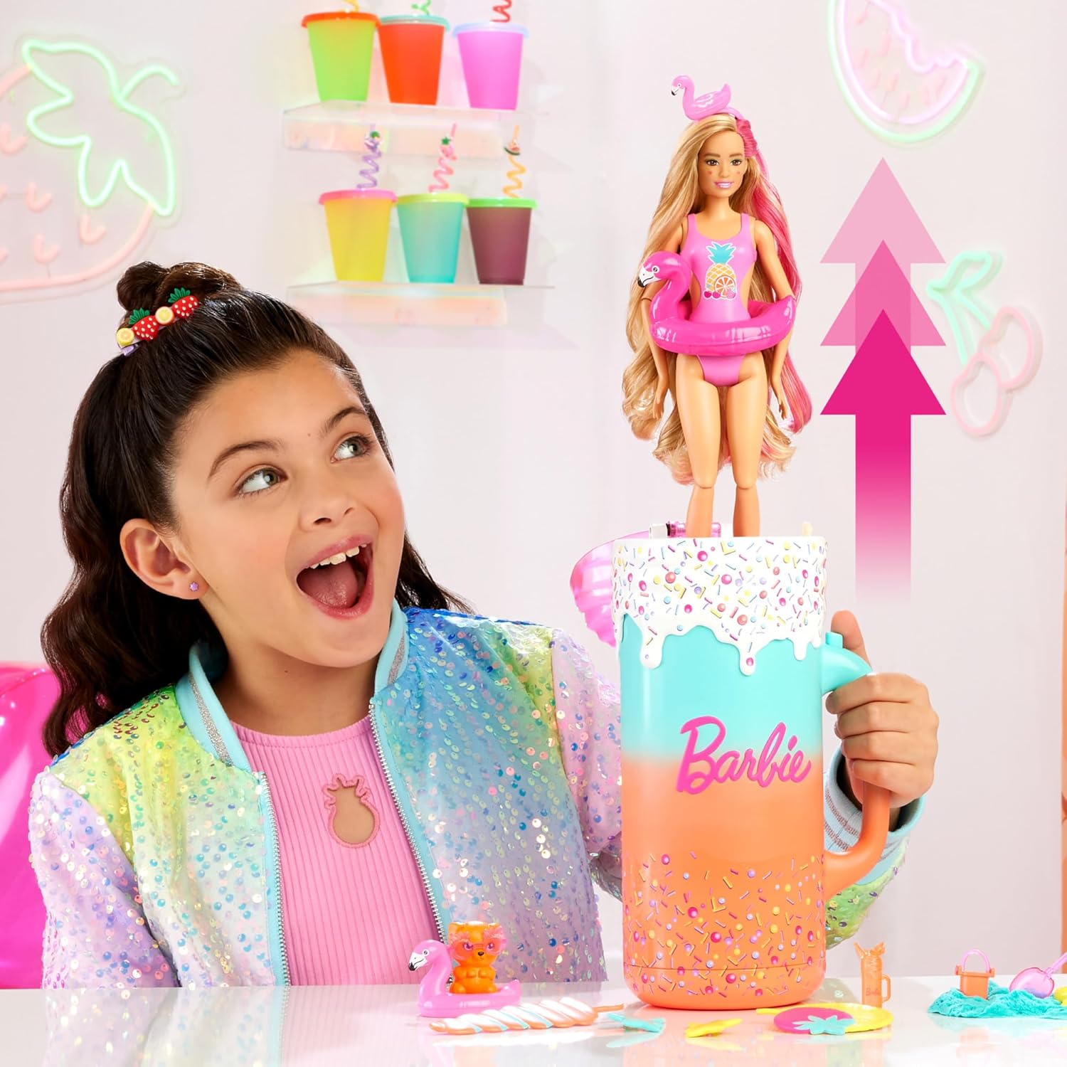 Mattel Barbie - Darilni set Rise & Surprise (HRK57)