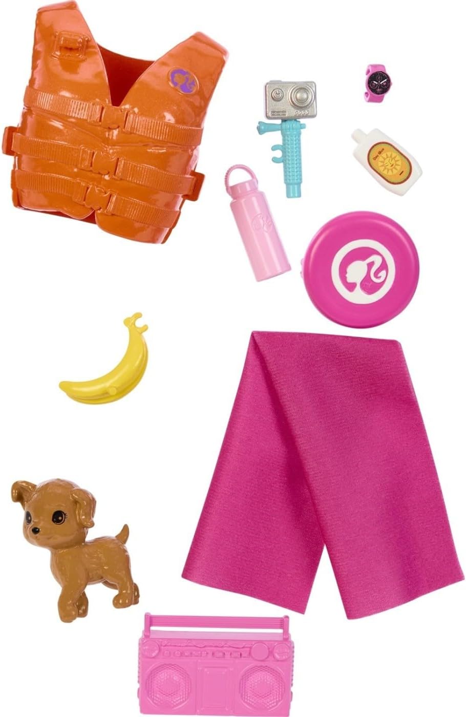 Mattel Barbie - Plažna punčka s surfom (HPL69)