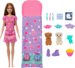 Mattel Barbie: Komplet za spanje z mladički (HXN01)