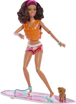 Mattel Barbie - Plažna punčka s surfom (HPL69)