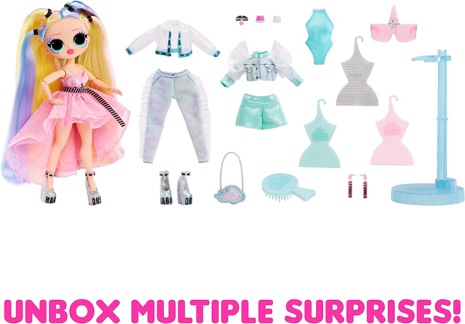 L.O.L Surprise! OMG - Lutka Sunshine Makeover Color Change Stellar 